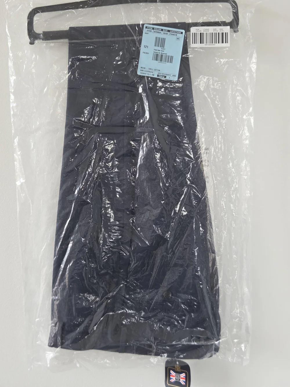 J. Crew Navy Blue Men's Dress Pants 29/32